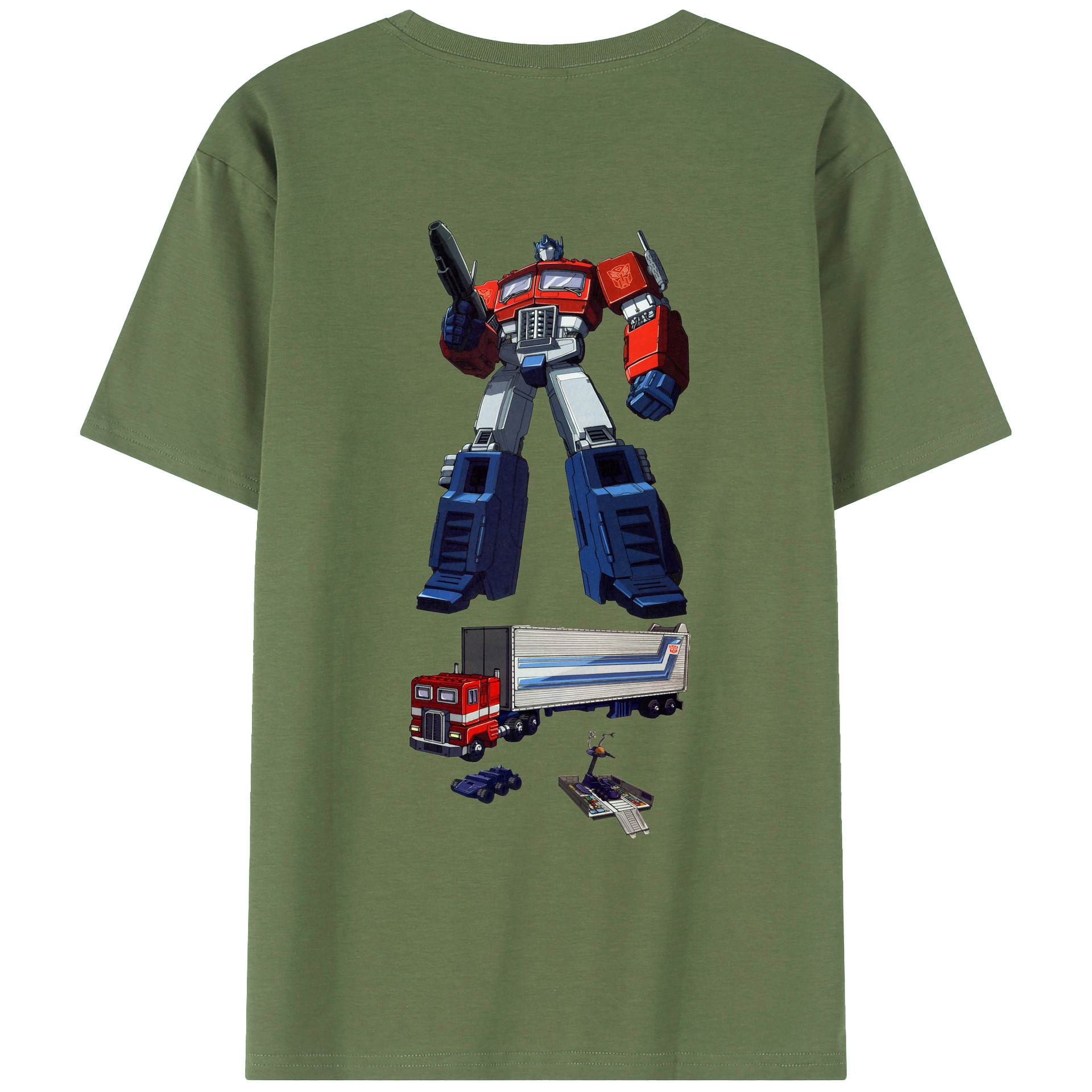 （画像用）  綿100％ メンズ半袖Tシャツ（バックプリント） 通気性